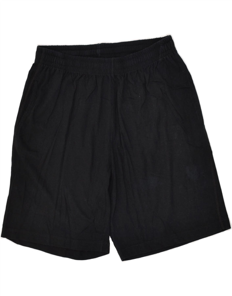 CHAMPION Boys Sport Shorts 12-13 Years Large Black Cotton | Vintage Champion | Thrift | Second-Hand Champion | Used Clothing | Messina Hembry 