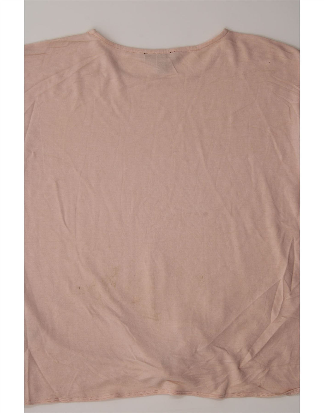 J. CREW Womens Oversized Front Tie T-Shirt Top UK 14 Medium Pink Viscose Vintage J. Crew and Second-Hand J. Crew from Messina Hembry 