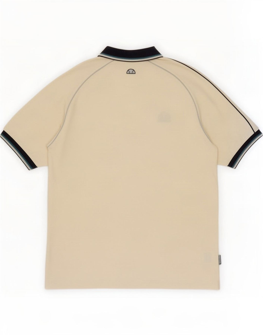 Ellesse Mens Polo Shirt Large Off White Cotton