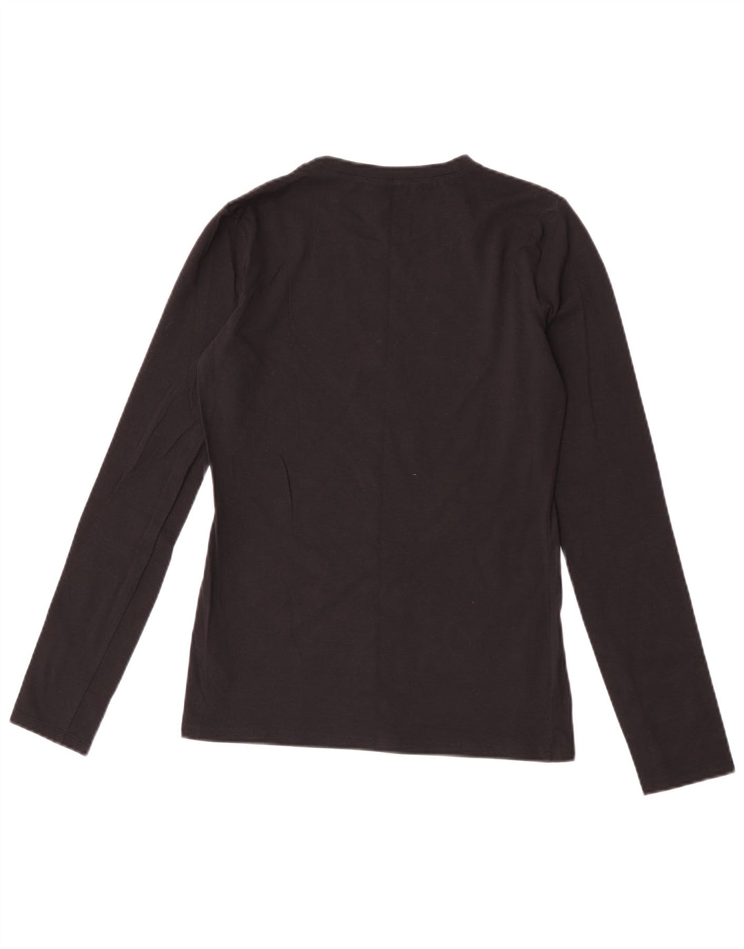 Liu Jo Womens Graphic Top Long Sleeve IT 40 Small Black Cotton