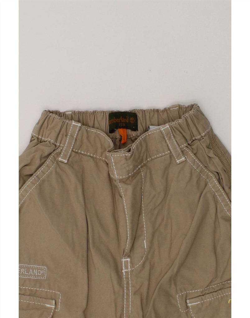 TIMBERLAND Baby Boys Straight Cargo Trousers 12-18 Months W18 L12  Beige | Vintage Timberland | Thrift | Second-Hand Timberland | Used Clothing | Messina Hembry 