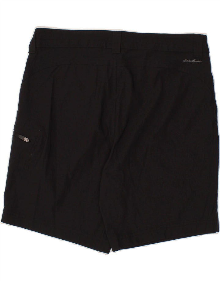 EDDIE BAUER Womens Cargo Shorts US 8 Medium W30  Black Polyamide Vintage Eddie Bauer and Second-Hand Eddie Bauer from Messina Hembry 
