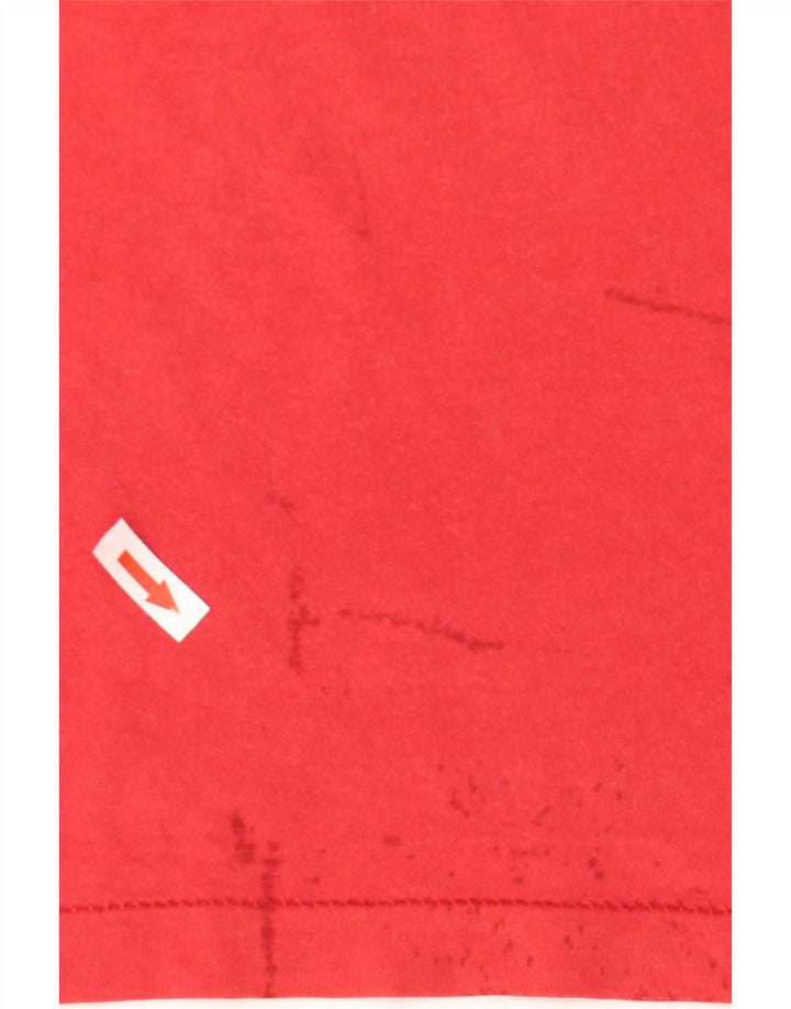 Levi's Mens Graphic T-Shirt Top XL Red Cotton