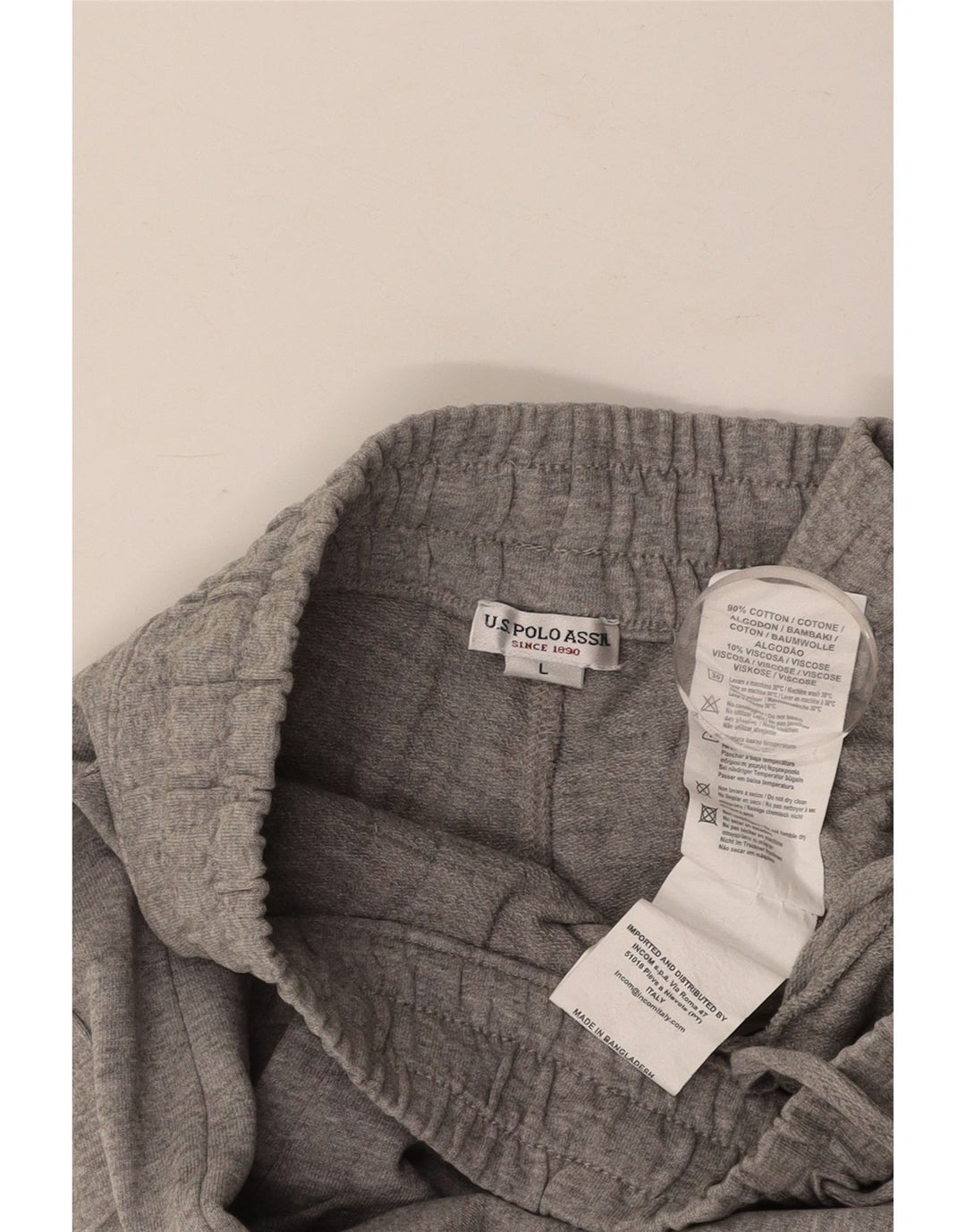 U.S. POLO ASSN. Mens Sport Shorts Large  Grey Cotton