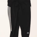 Adidas Womens Climalite Capri Leggings UK 16 Large  Black Polyester