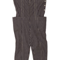 Mouche Womens Jumpsuit IT 42 Medium  Blue Pinstripe