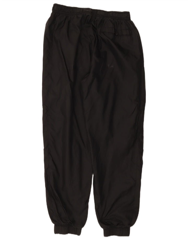 NIKE Mens Tracksuit Trousers Joggers Small  Black Nylon