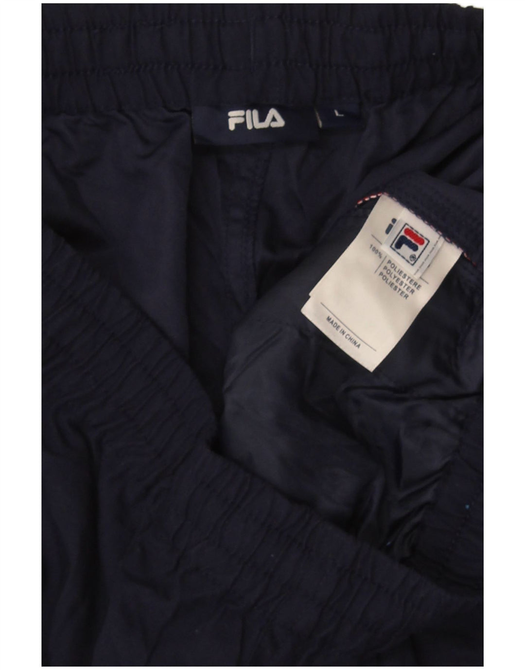 Fila Mens Sport Shorts Large  Navy Blue Polyester