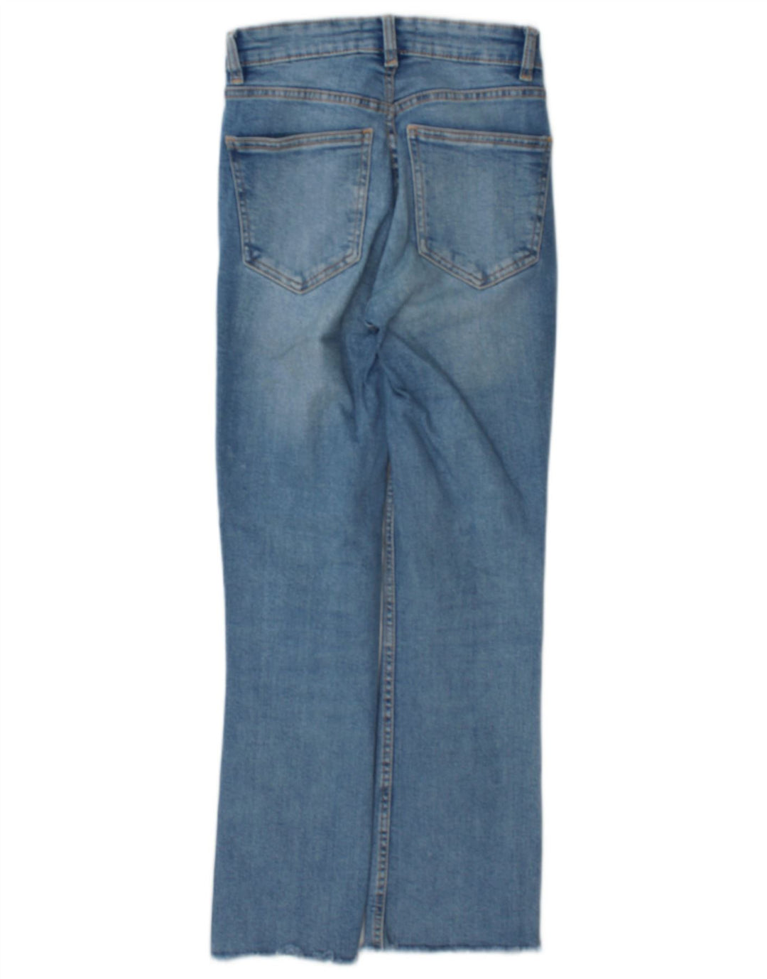 Zara Womens Bootcut Jeans EU 34 2XS W24 L26 Blue Cotton