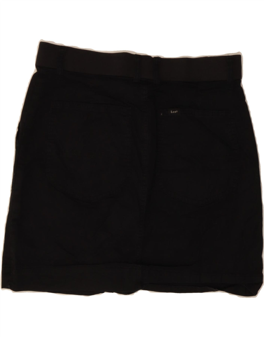 LEE Womens Straight Skirt W32 Large Black Vintage Lee and Second-Hand Lee from Messina Hembry 