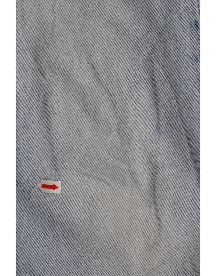 Levi's Womens Ribcage Straight Jeans W25 L29 Blue Cotton