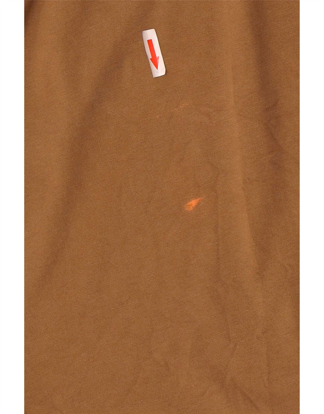 Vans Mens Classic Fit Graphic T-Shirt Top Medium Beige Cotton