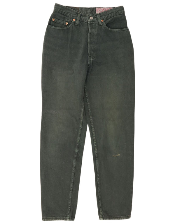 Levi's Mens 901 Tapered Jeans W30 L28 Green Cotton
