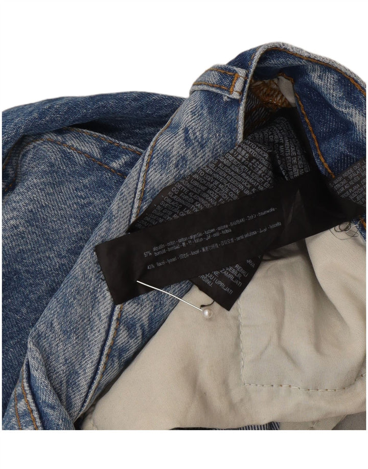 Zara Womens Slim Jeans EU 38 Small W28 L28 Blue Cotton