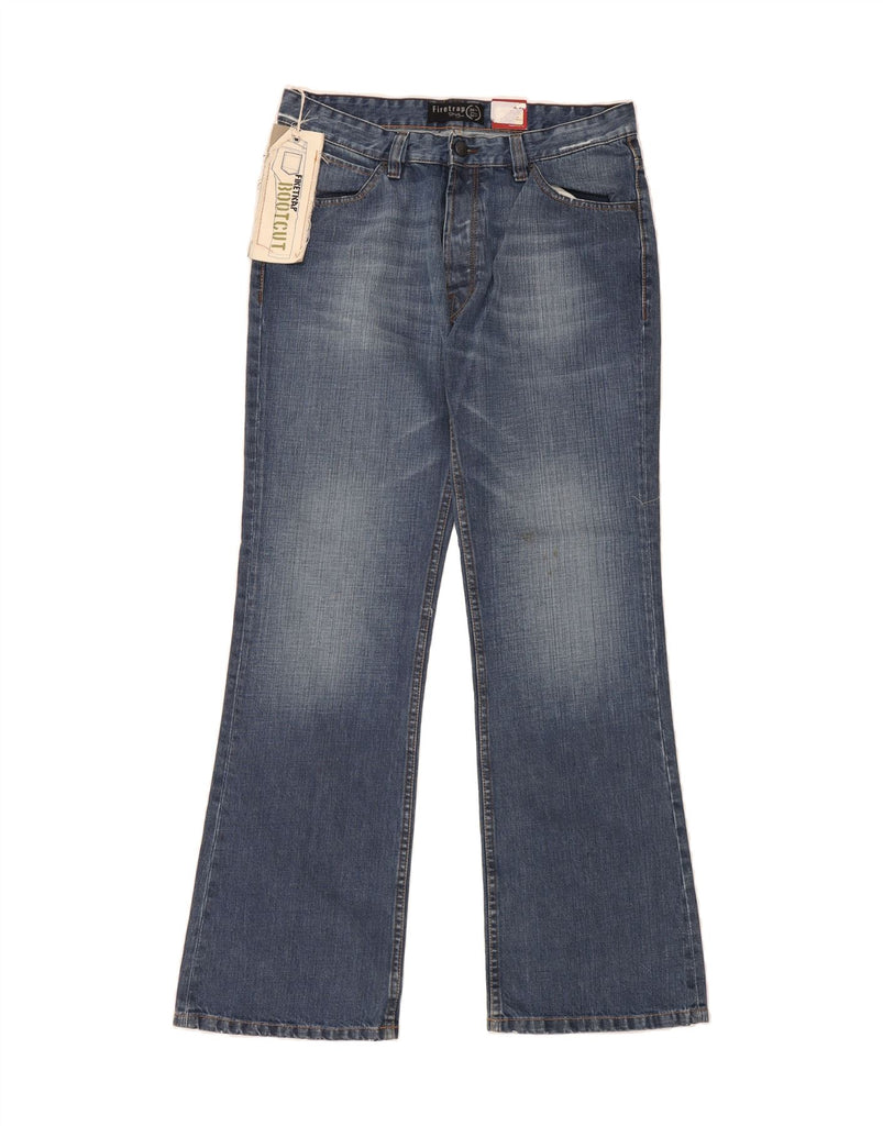 FIRETRAP Mens Bootcut Jeans W36 L34 Blue Cotton Vintage Firetrap and Second-Hand Firetrap from Messina Hembry 