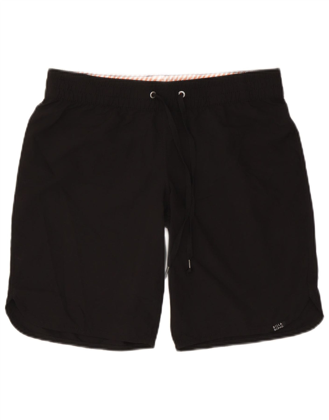Billabong Womens Graphic Swimming Shorts US 10 Large Black Polyester