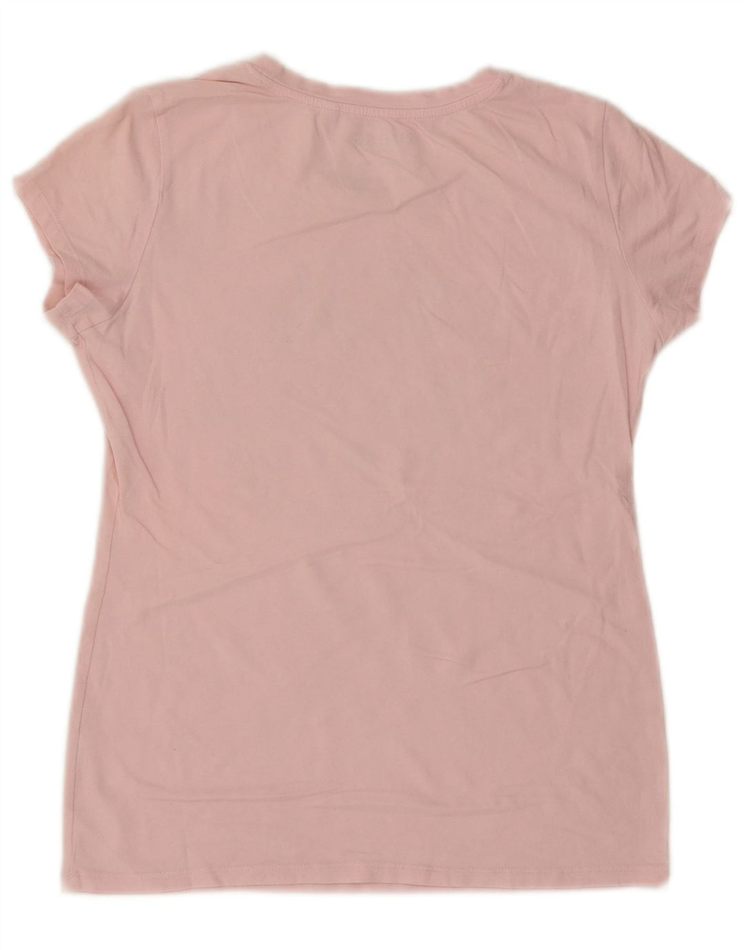 Guess Womens Graphic T-Shirt Top UK 14 Large Pink