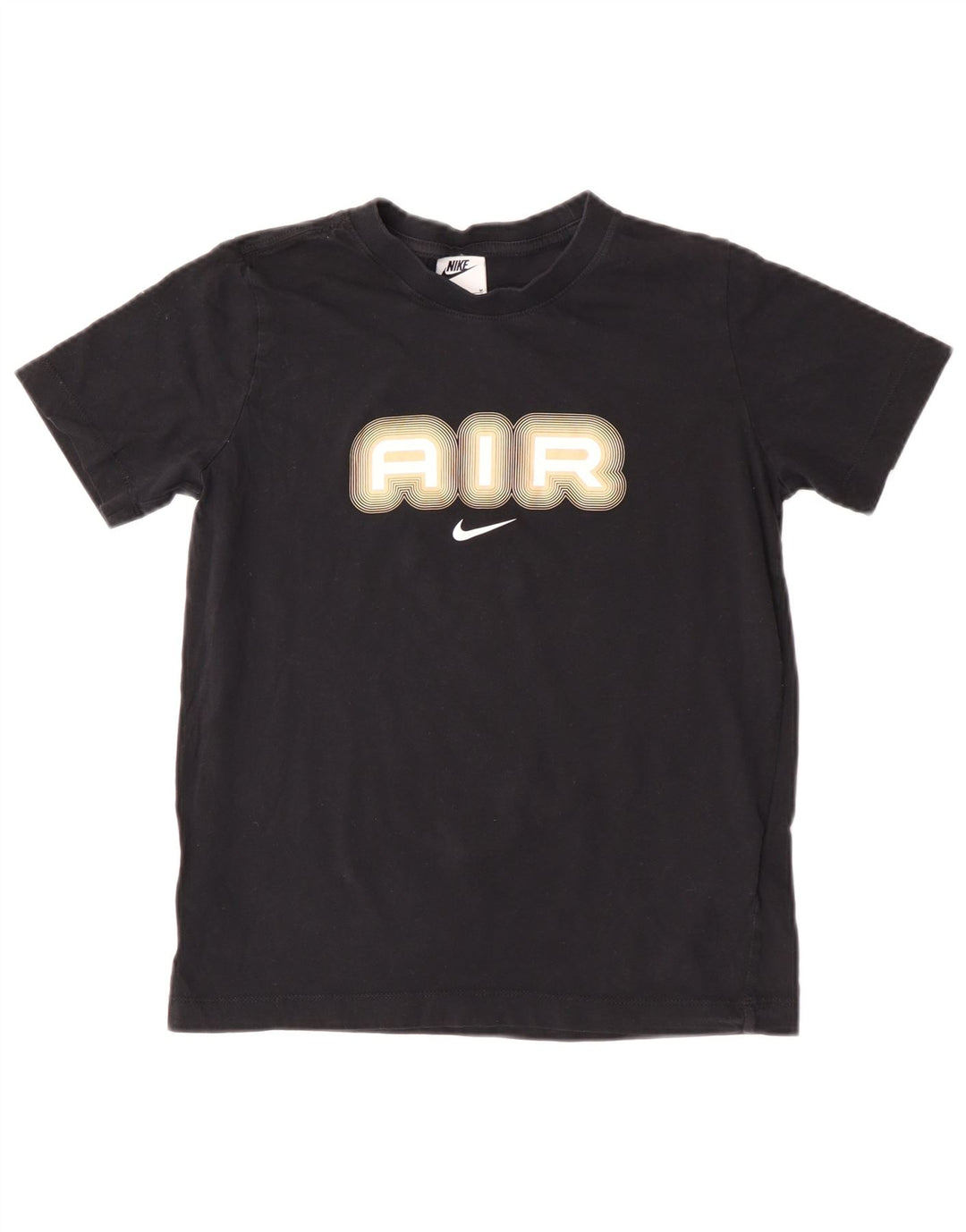 Nike Boys Graphic T-Shirt Top 10-11 Years Medium  Black Cotton