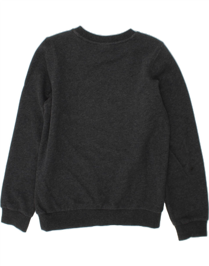 ELLESSE Boys Graphic Sweatshirt Jumper 10-11 Years Grey Cotton Vintage Ellesse and Second-Hand Ellesse from Messina Hembry 