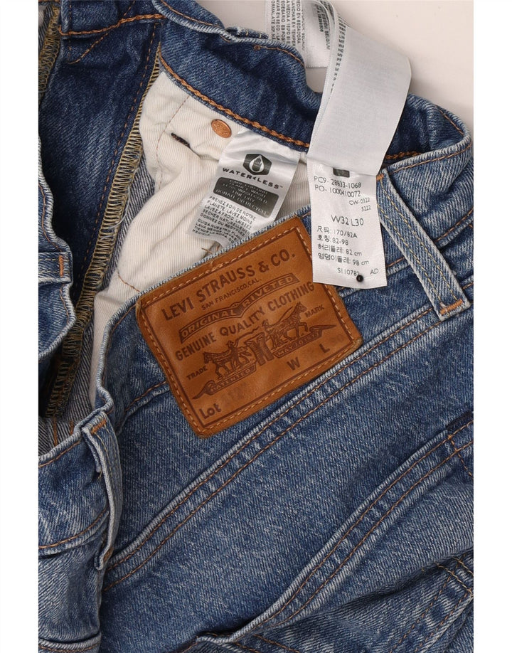 Levi's Mens 512 Slim Tapered Jeans W32 L30 Blue Cotton