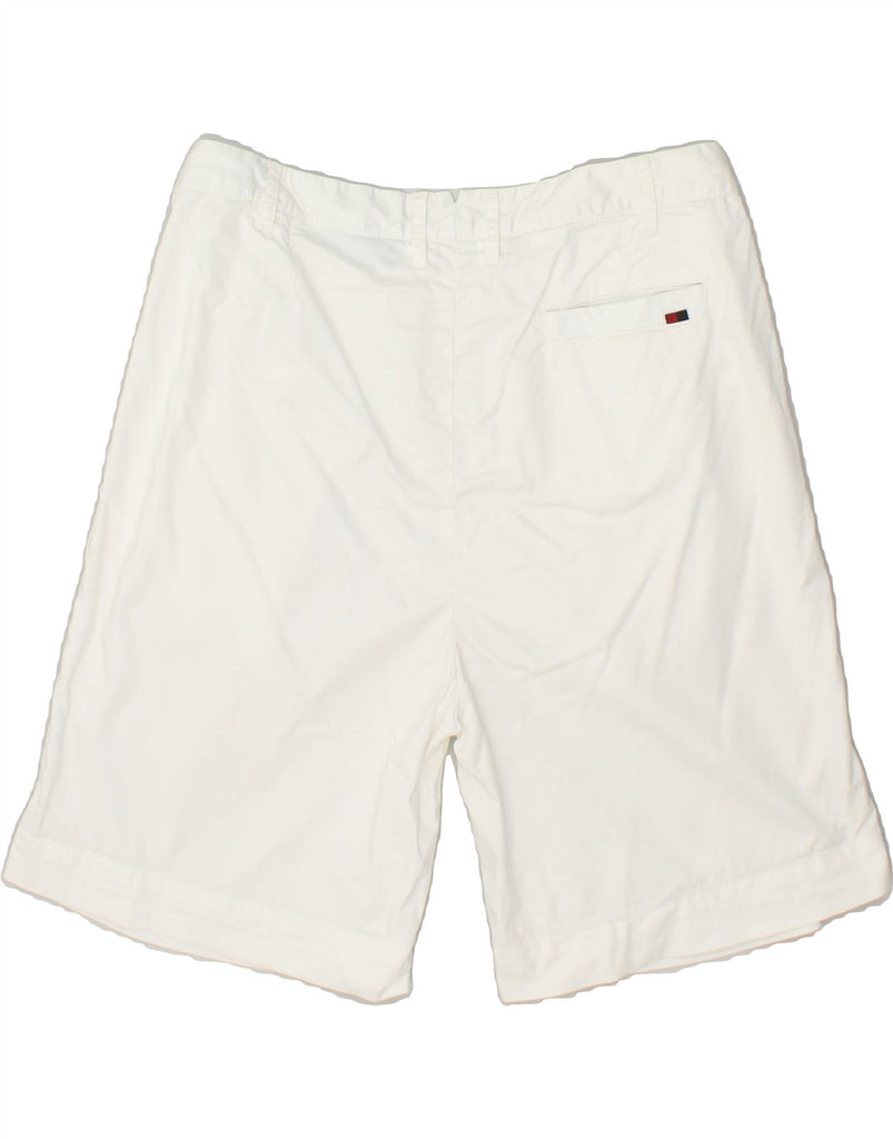 WOOLRICH Womens Chino Shorts W30 Medium White Cotton | Vintage Woolrich | Thrift | Second-Hand Woolrich | Used Clothing | Messina Hembry 