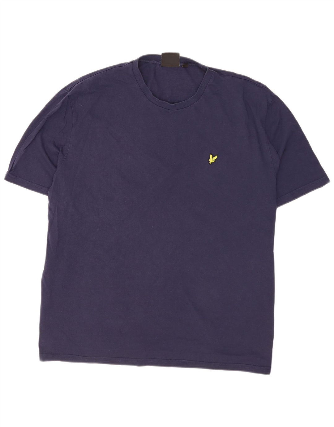 Lyle & Scott Mens T-Shirt Top 2XL Navy Blue Cotton