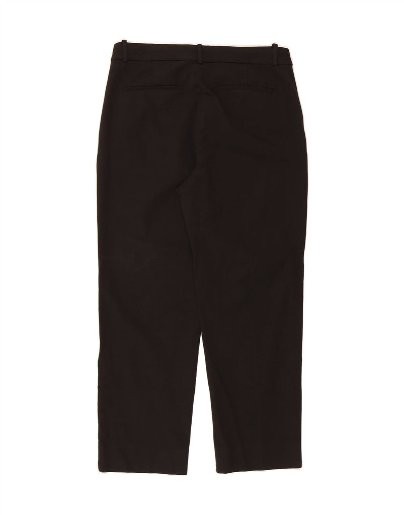 J. CREW Womens Crop Straight Chino Trousers W30 L26 Black Vintage J. Crew and Second-Hand J. Crew from Messina Hembry 