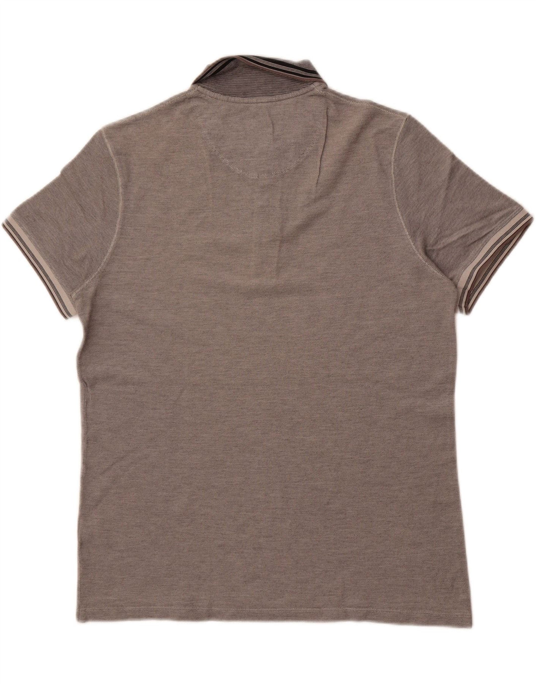 Hugo Boss Mens Regular Fit Polo Shirt Large Grey Cotton