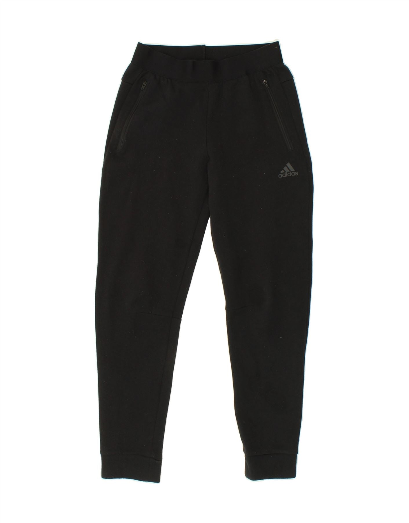 ADIDAS Ninos Chandal Pantalones Joggers 11 12 Anos Negro Algodon