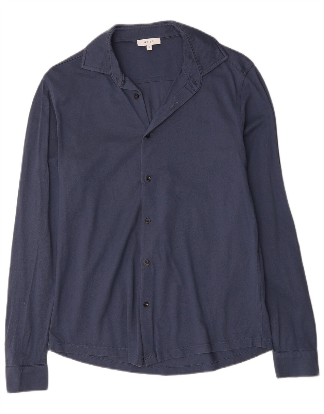 Reiss Mens Shirt Small Blue Cotton