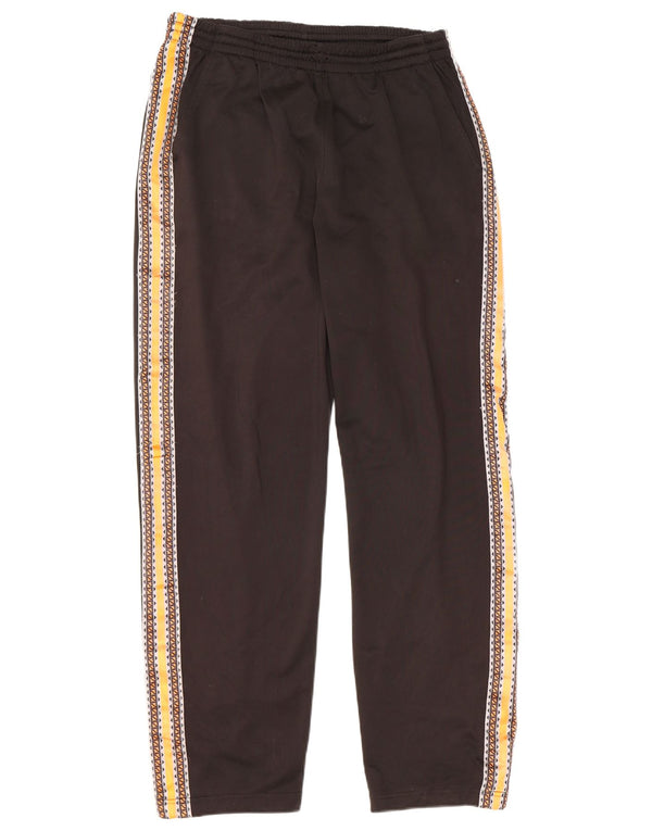 DIADORA Mens Tracksuit Trousers UK 40 Medium  Black Colourblock