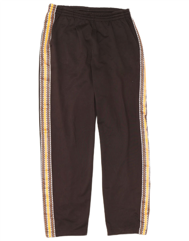 DIADORA Mens Tracksuit Trousers UK 40 Medium  Black Colourblock