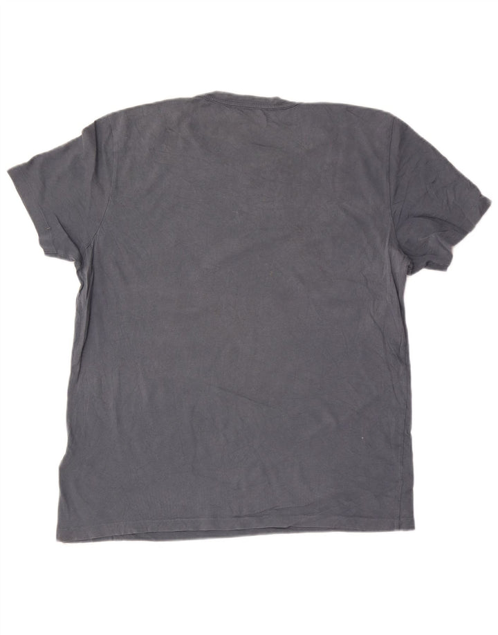 All Saints Womens T-Shirt Top UK 16 Large Grey Cotton