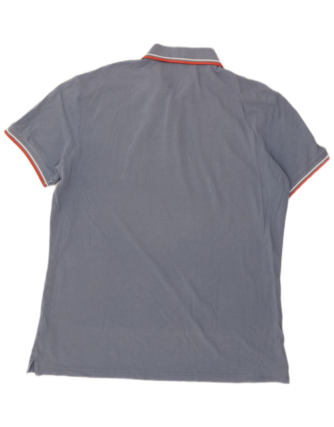 Diadora Mens Polo Shirt 2XL Blue Cotton