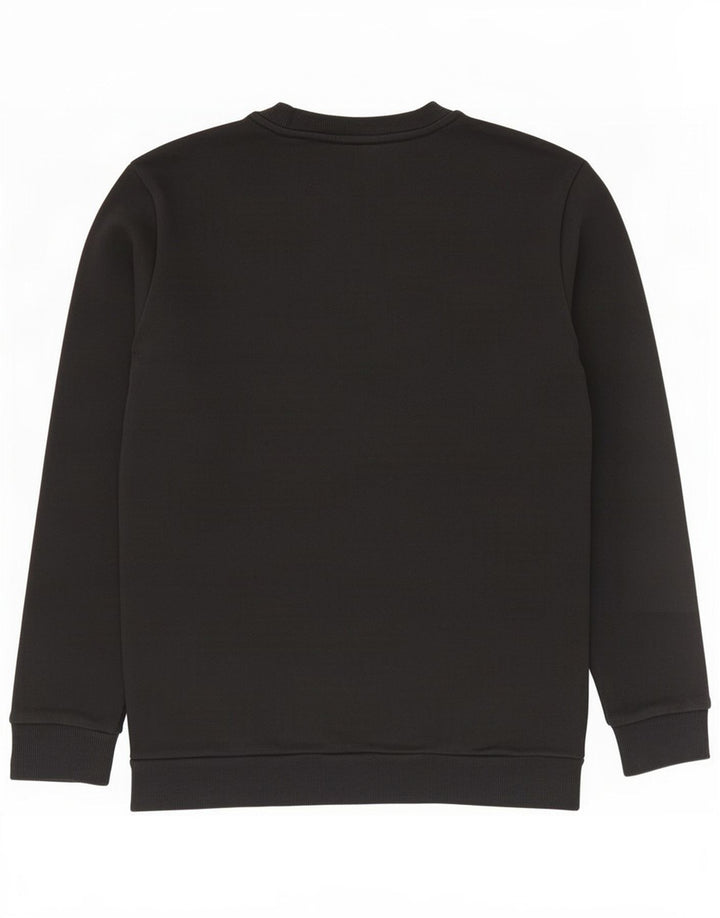 Ellesse Mens Graphic Sweatshirt Jumper Medium Black Cotton