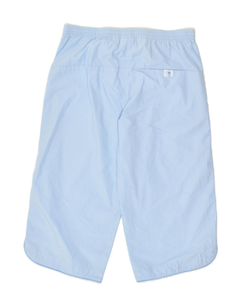 ADIDAS Girls Sport Shorts 13-14 Years Blue Polyester | Vintage Adidas | Thrift | Second-Hand Adidas | Used Clothing | Messina Hembry 
