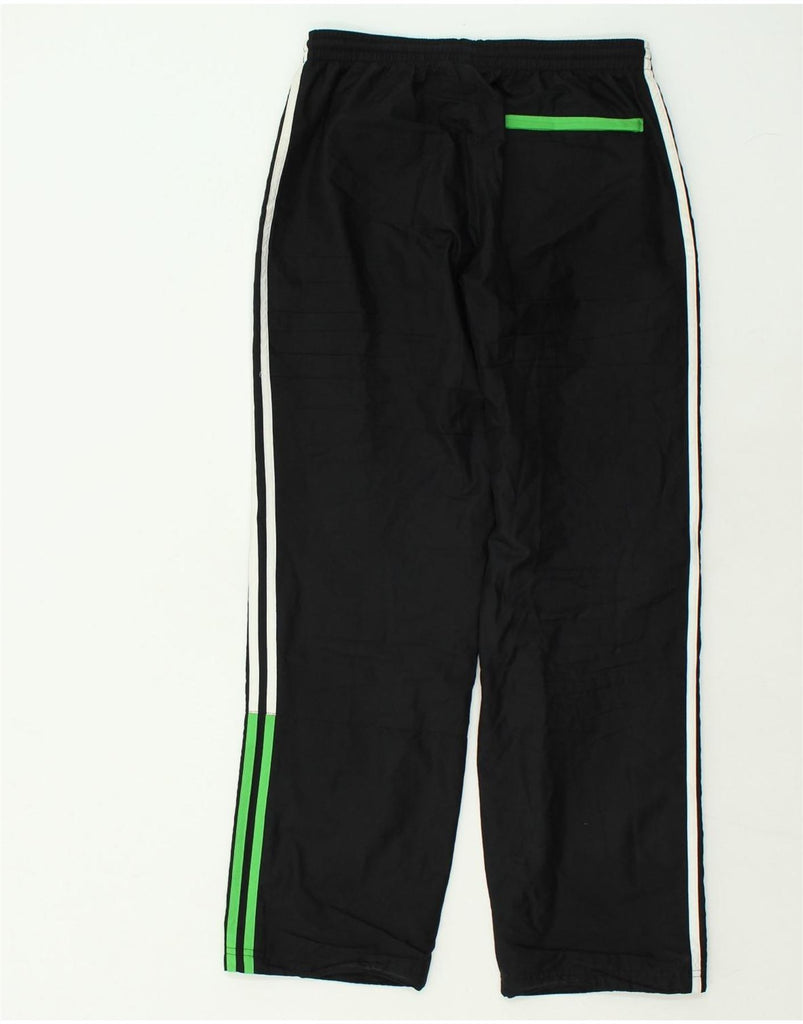 ADIDAS Mens Tracksuit Trousers Small Black Polyester | Vintage Adidas | Thrift | Second-Hand Adidas | Used Clothing | Messina Hembry 