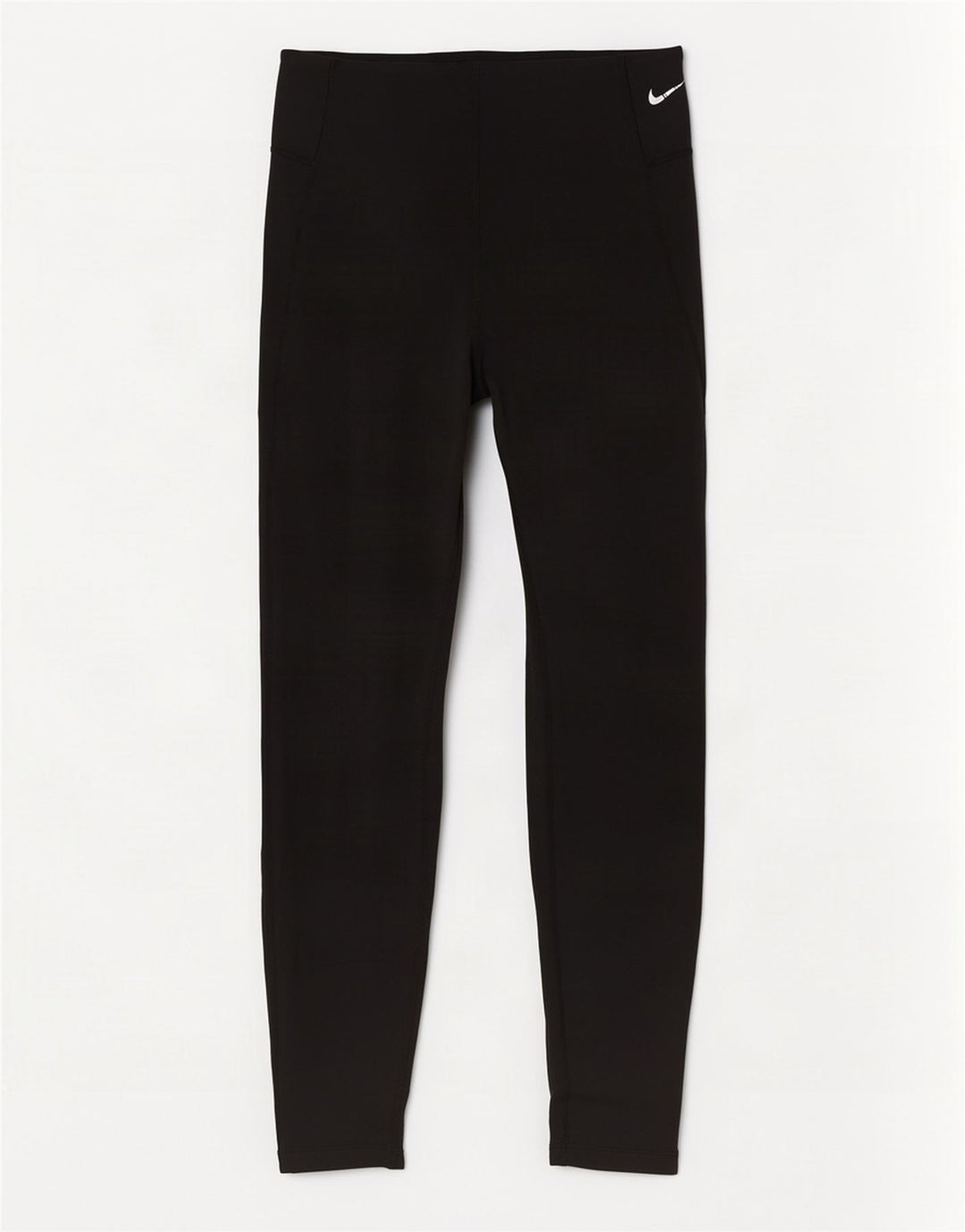Nike Womens Dri Fit Crop Leggings UK 14 Medium Black Polyester