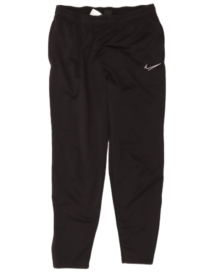 Nike Mens Tracksuit Trousers Large Black Polyester
