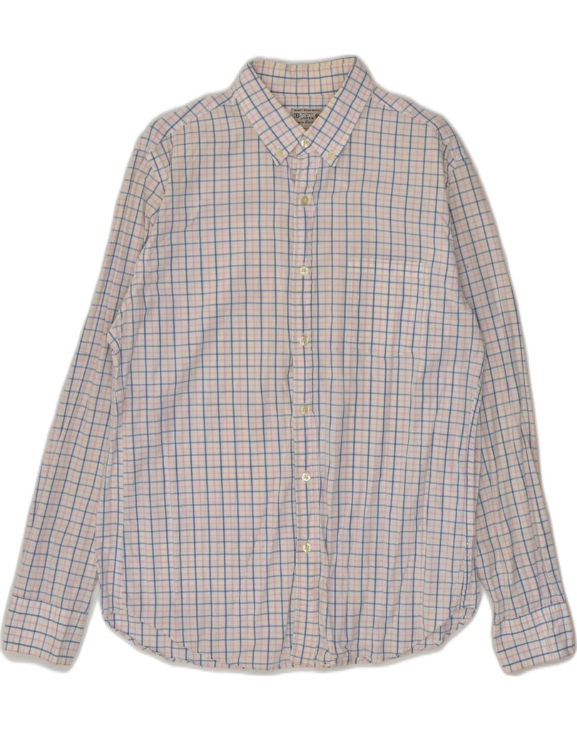 J. CREW Mens Shirt Medium Multicoloured Check Cotton | Vintage J. Crew | Thrift | Second-Hand J. Crew | Used Clothing | Messina Hembry 