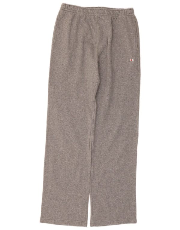 Champion Mens Tracksuit Trousers Large Grey Cotton