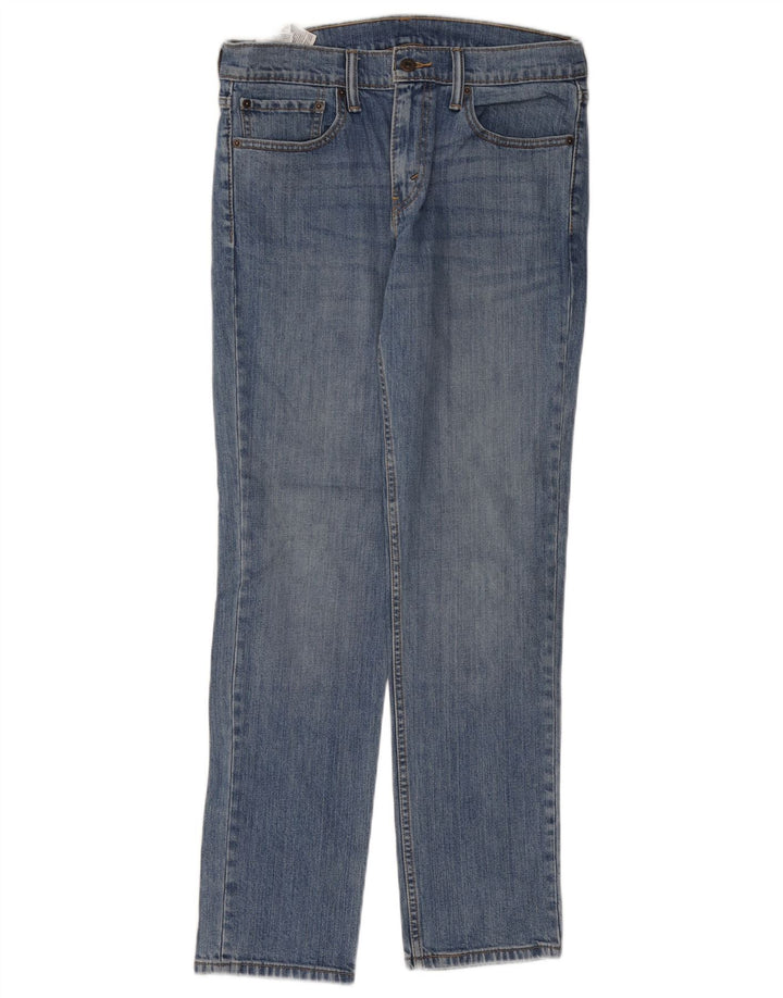 LEVI'S Mens 511 Slim Jeans W31 L32 Blue Cotton