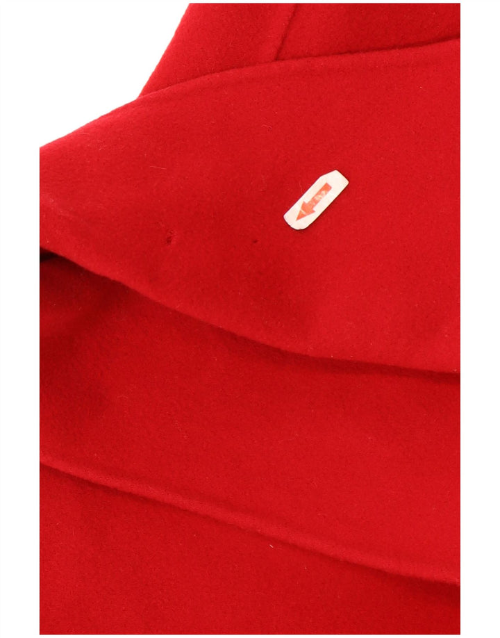 Vintage Womens Overcoat UK 22 3XL Red