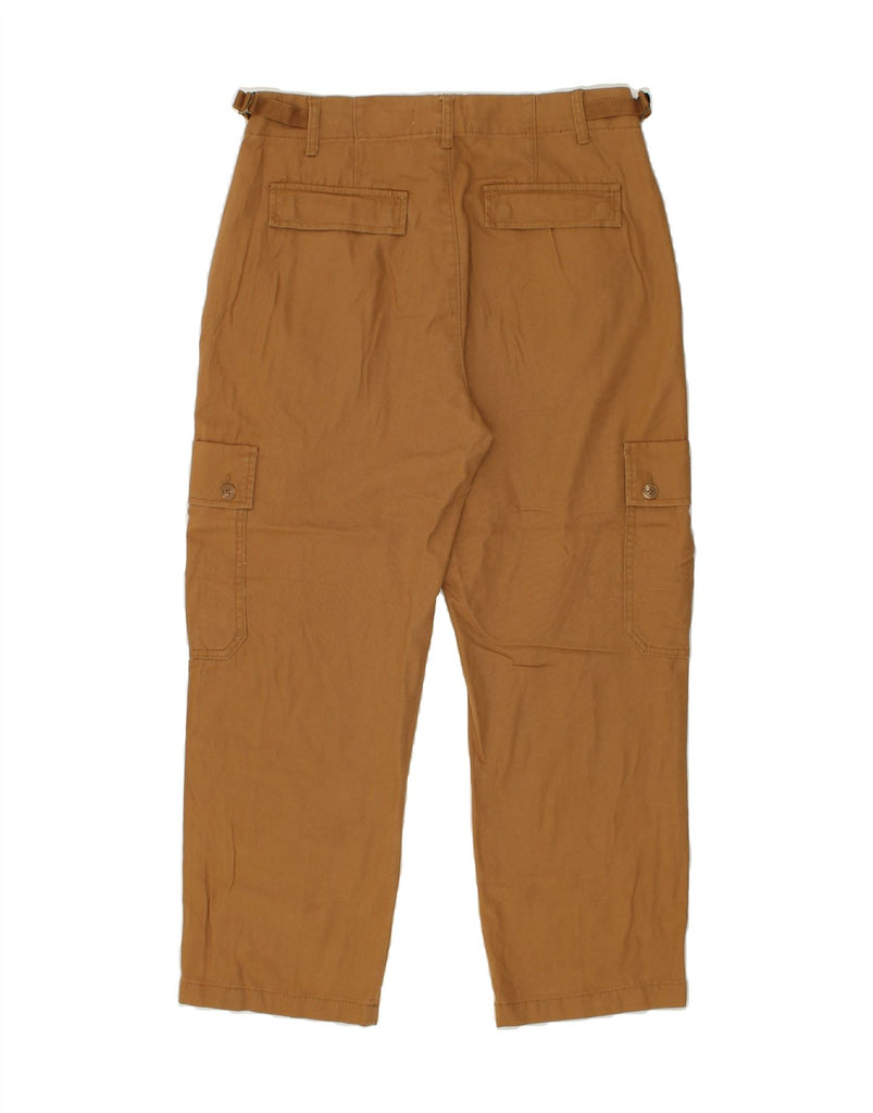 PULL & BEAR Womens Straight Cargo Trousers EU 40 Medium W30 L26 Brown | Vintage Pull & Bear | Thrift | Second-Hand Pull & Bear | Used Clothing | Messina Hembry 