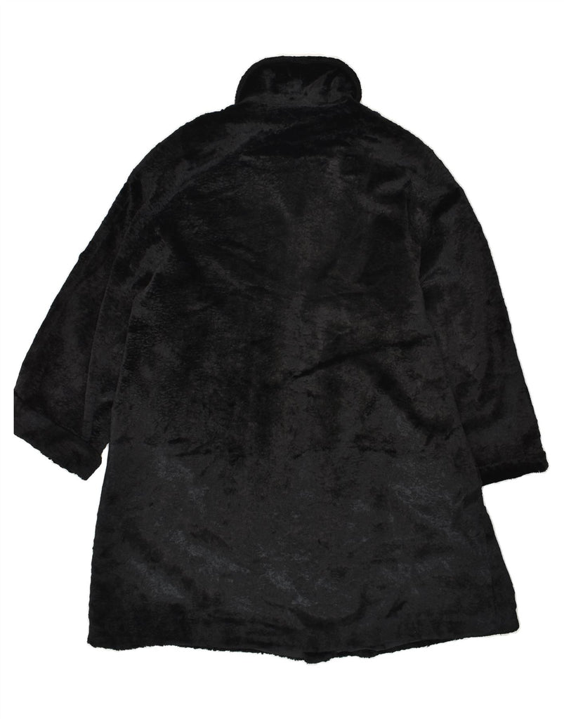 VINTAGE Womens Overcoat IT 50 XL Black | Vintage Vintage | Thrift | Second-Hand Vintage | Used Clothing | Messina Hembry 