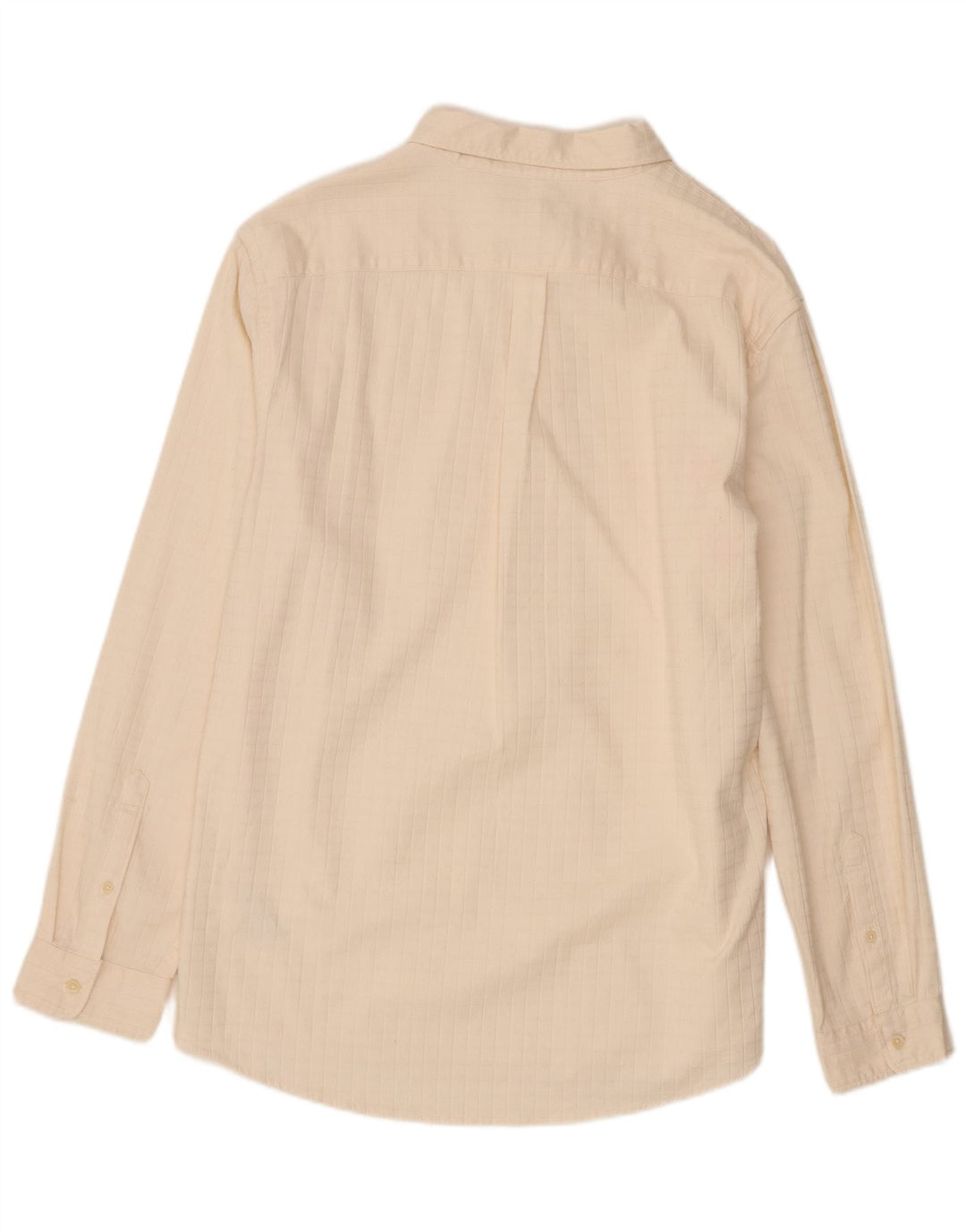 Marks & Spencer Mens Shirt XL Beige Cotton