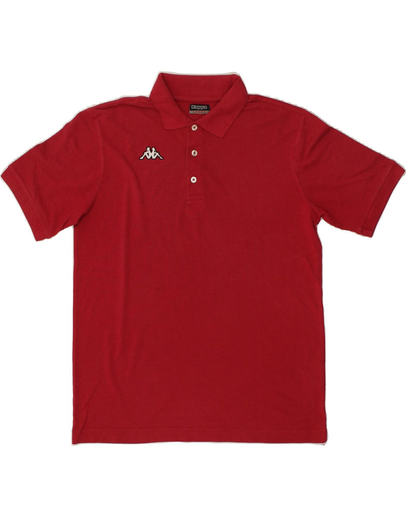 KAPPA Mens Polo Shirt Large Red Cotton Vintage Kappa and Second-Hand Kappa from Messina Hembry 