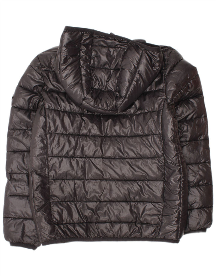 Replay Boys Hooded Padded Jacket 9-10 Years Black Polyester