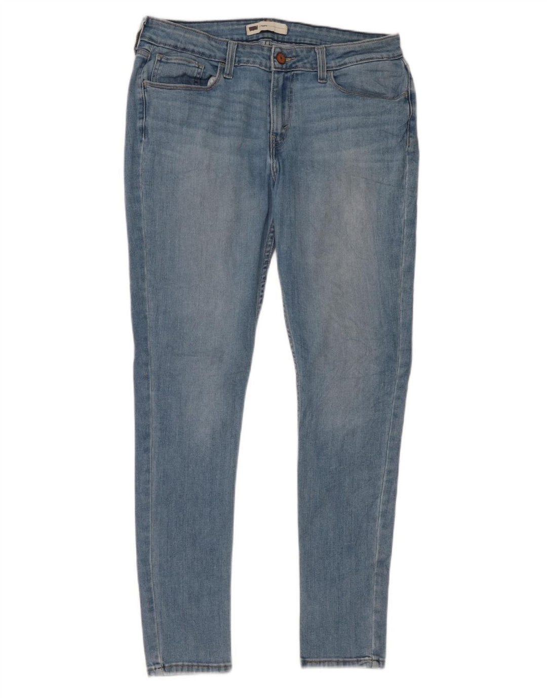 Levi's Womens Legging Skinny Jeans W32 L30 Blue Cotton