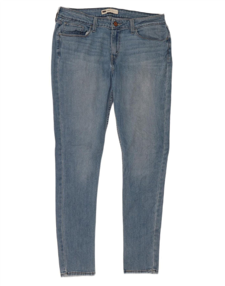 Levi's Womens Legging Skinny Jeans W32 L30 Blue Cotton